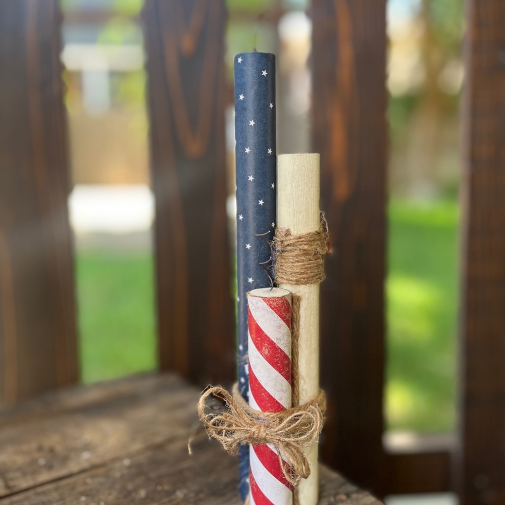 Red and White Candy Cane Holiday Decor